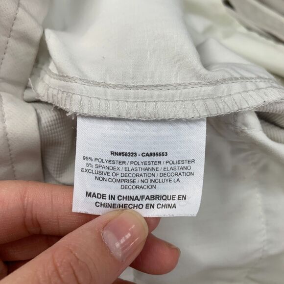 Nike Golf Pants Mens 34 Beige Chino Stretch Tour Performance Dri Fit Modern Tech - Picture 11 of 15